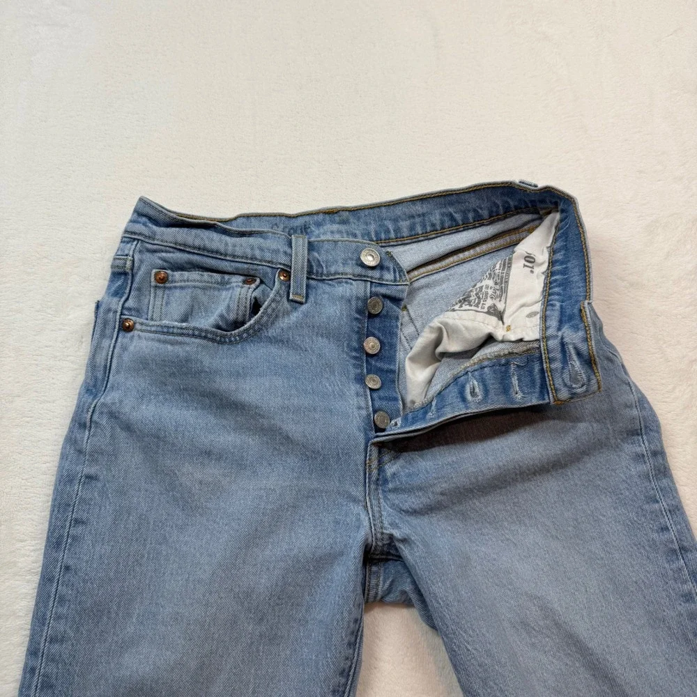 Levi's 501 Original Fit Jeans Men W26 L30 Blank Red Tag Excellent Straight Leg‎